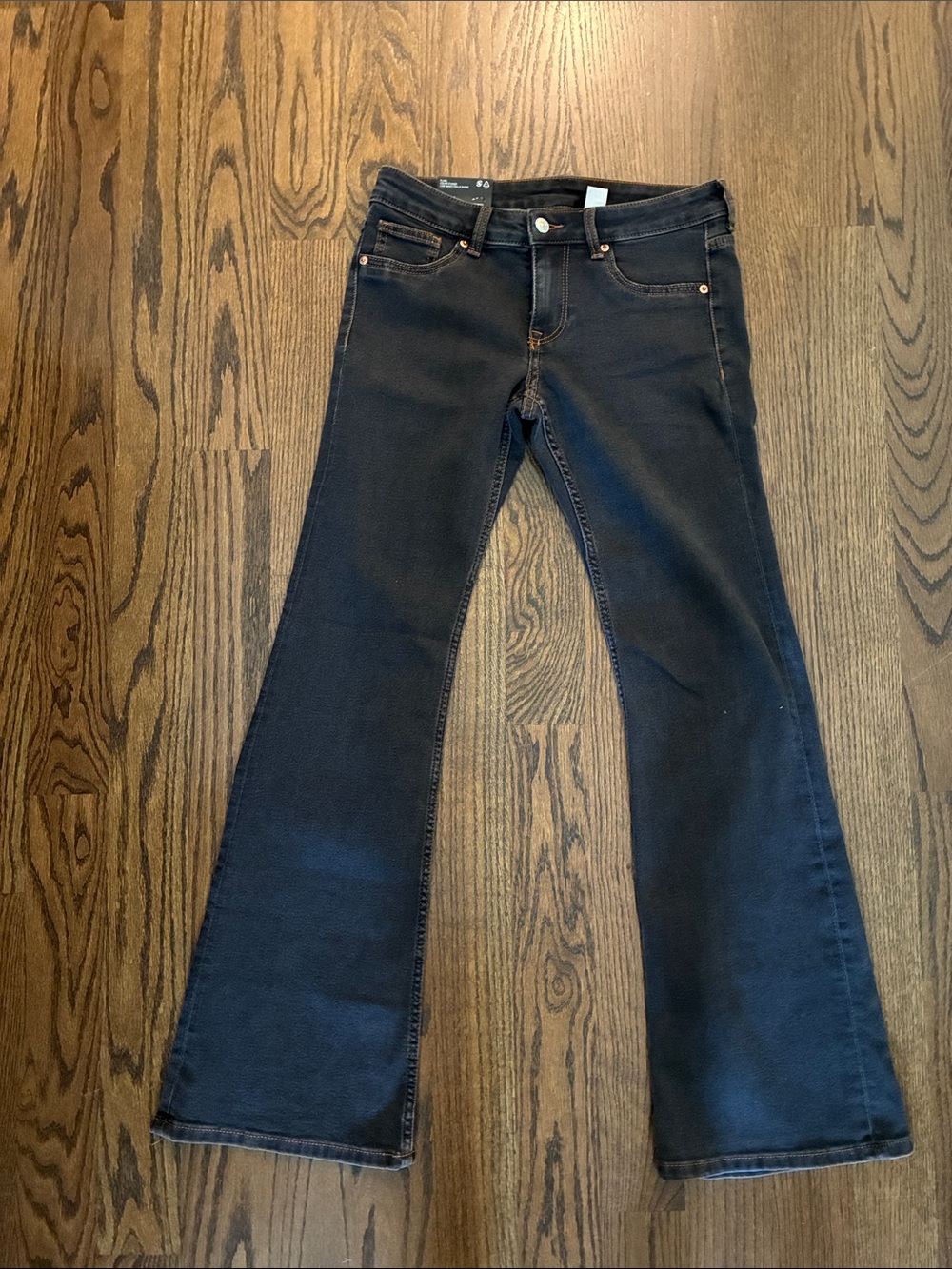 Divided Dark Blue Flared Jeans